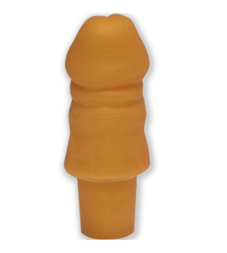 DIABLO PICANTE - PLUG EN FORME DE PÉNIS DORÉ