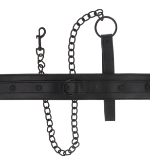 INTENSE - FETISH COLLIER EN CUIR VEGAN