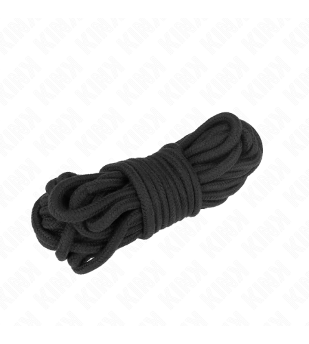 KINK - CORDE EN COTON 5 MÈTRES NOIR