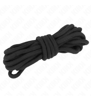 KINK - CORDE EN COTON 10 MÈTRES NOIR