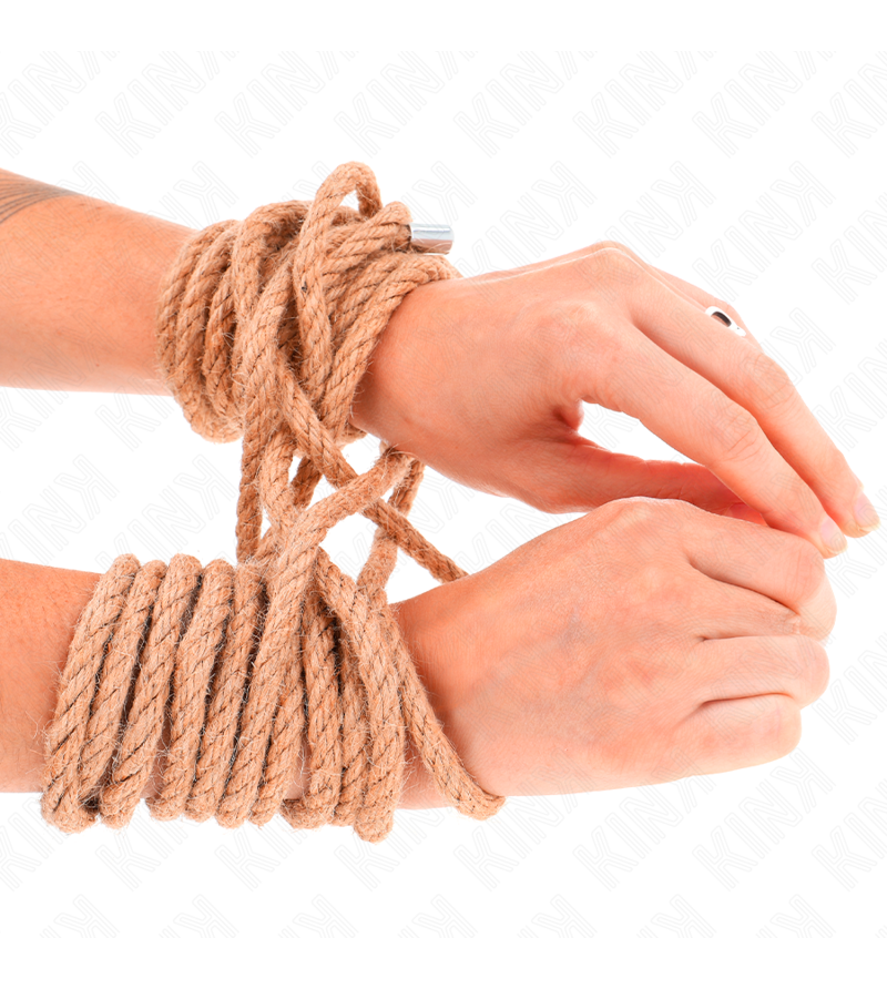 KINK - CORDE DE CHANVRE AVEC TÊTE MÉTALLIQUE 20 MÈTRES