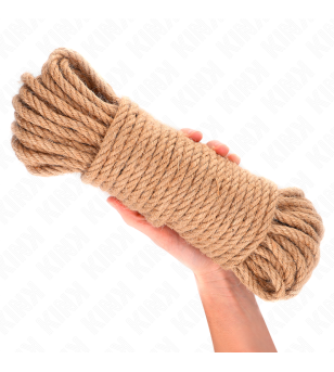 KINK - CORDE DE CHANVRE AVEC TÊTE MÉTALLIQUE 20 MÈTRES