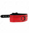 KINK - COLLIER AJUSTABLE ROUGE VIN 37,5-49,5 CM X 5 CM
