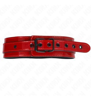 KINK - COLLIER AJUSTABLE ROUGE VIN 37,5-49,5 CM X 5 CM