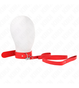 KINK - COLLIER AVEC CEINTURE 116 CM BRACELET ROJO AJUSTABLE 32-50 CM X 8 CM