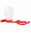 KINK - COLLIER AVEC CEINTURE 116 CM BRACELET ROJO AJUSTABLE 32-50 CM X 8 CM