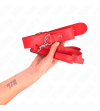 KINK - COLLIER AVEC CEINTURE 116 CM BRACELET ROJO AJUSTABLE 32-50 CM X 8 CM