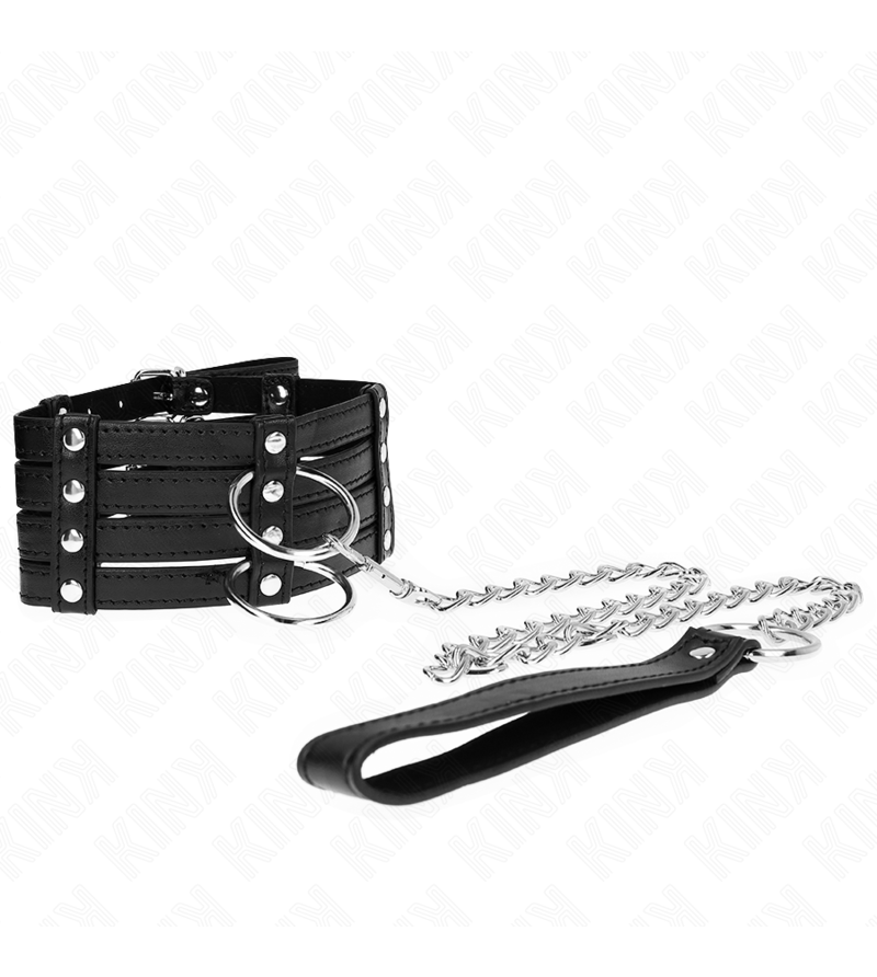 KINK - COLLIER AVEC CEINTURE 65 CM SUB STYLE AJUSTABLE 35-51 CM X 7 CM