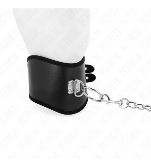 KINK - COLLIER 65 CM AVEC LARGE BRACELET RÉGLABLE 40-55 CM X 10 CM