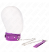 KINK - COLLIER AVEC LAISSE 65 CM AVEC RESTRICTIONS VIOLET 36-42 CM X 5,5 CM