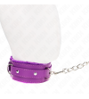 KINK - COLLIER AVEC LAISSE 65 CM AVEC RESTRICTIONS VIOLET 36-42 CM X 5,5 CM