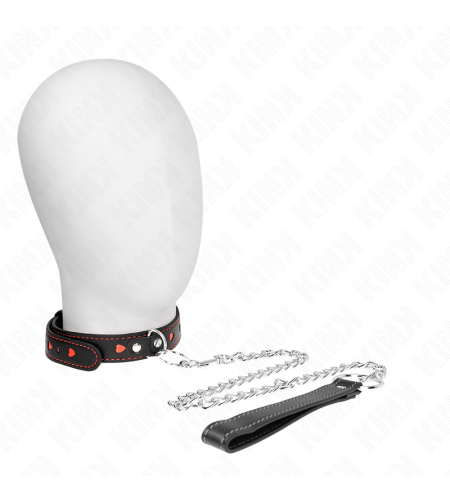 KINK - COLLIER AVEC BRACELET 65 CM DÉTAILS COEUR 52,5 X 2,5 CM