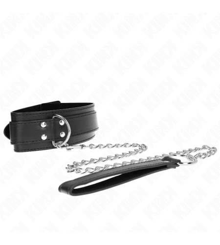 KINK - COLLIER AVEC BRACELET 65 CM BOUCLES ARGENT RÉGLABLES 33-46 CM X 5,5 CM