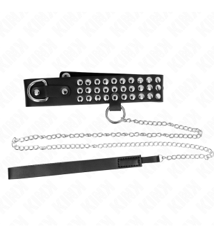 KINK - COLLIER AVEC BRACELET 65 CM AVEC BRILLANT RÉGLABLE 37-42 CM X 5,3 CM