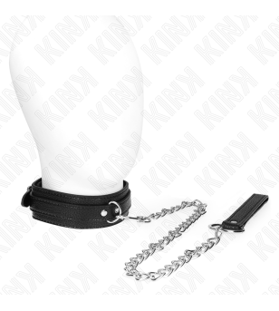 KINK - COLLIER MOTIF SERPENT AVEC LAISSE 65 CM