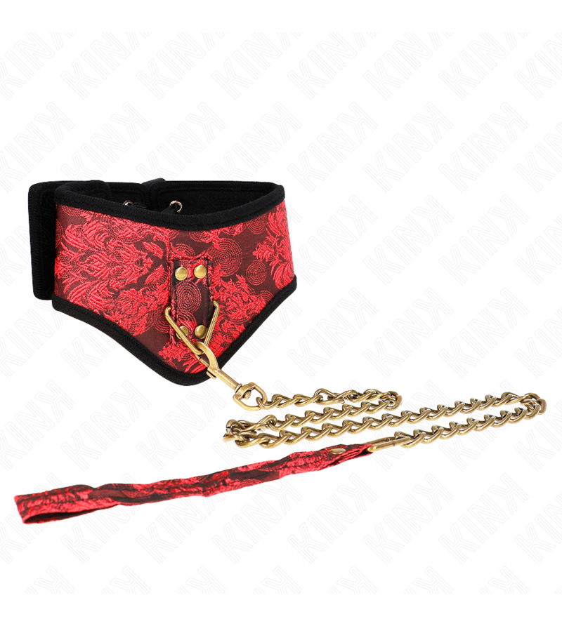 KINK - COLLIER MODÈLE SCANDALE AVEC BRACELET DENTELLE 75 CM 44 X 10 CM