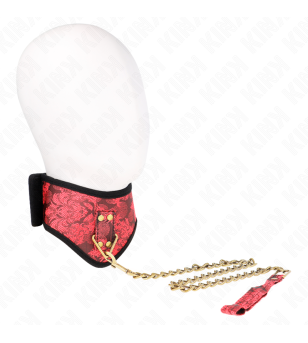 KINK - COLLIER MODÈLE SCANDALE AVEC BRACELET DENTELLE 75 CM 44 X 10 CM
