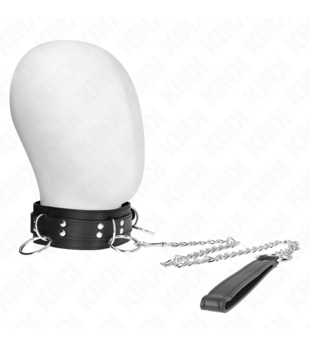 KINK - COLLIER ESCLAVAGE 3 ANNEAUX AVEC SANGLE 80 CM 53 X 5 CM