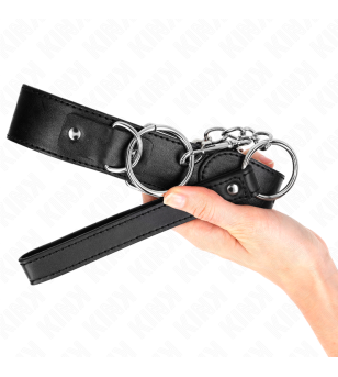 KINK - COLLIER MODÈLE BASIC AVEC LAISSE MODÈLE 4 RÉGLABLE 36-43 CM