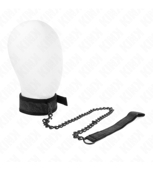 KINK - COLLIER MODÈLE BASIC AVEC LAISSE 77 CM MODÈLE 5 AJUSTABLE 34-54 CM X 5 CM