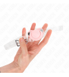 KINK - GAG EN FORME DE SUCETTE ROSE 5,5 x 4 CM AJUSTABLE 43-60 CM