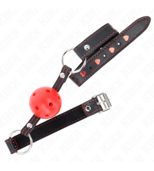 KINK - BÂTON CREUX DUR ROUGE MODÈLE 2 65 x 2,5 CM