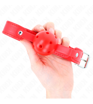 KINK - BALLE RESPIRANTE ROUGE 4,5 CM BAG 65 x 2,5 CM