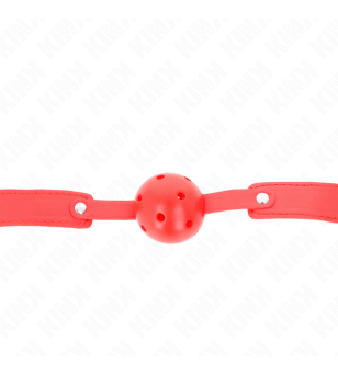 KINK - BALLE RESPIRANTE ROUGE 4,5 CM BAG 65 x 2,5 CM