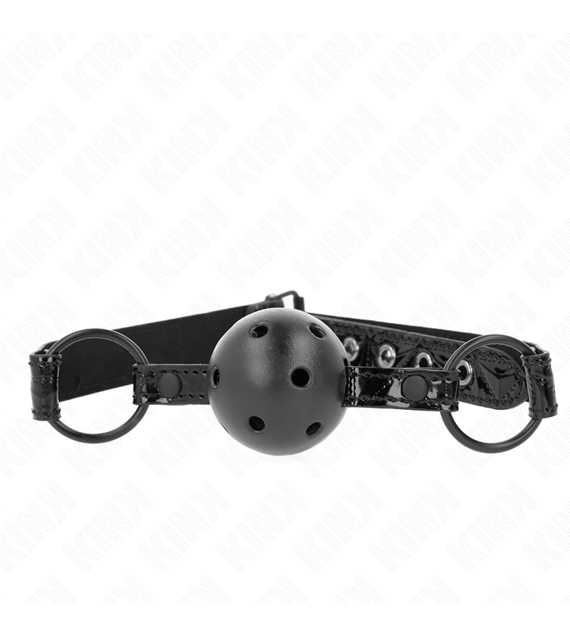 KINK - BOULE MOTIF DIAMANT 4,5 CM GAG MODÈLE 3 64,5 CM RÉGLABLE 42-60 CM