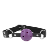 KINK - BALLE RESPIRANTE 4 CM BAG AVEC DOUBLE RIVET VIOLET 62,5 x 2,5 CM AJUSTABLE 42-58 CM