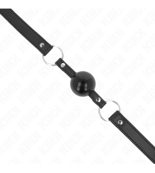 KINK - BÂTON TPE BALLE 4 CM AVEC SERRURE NOIRE 60 x 2 CM