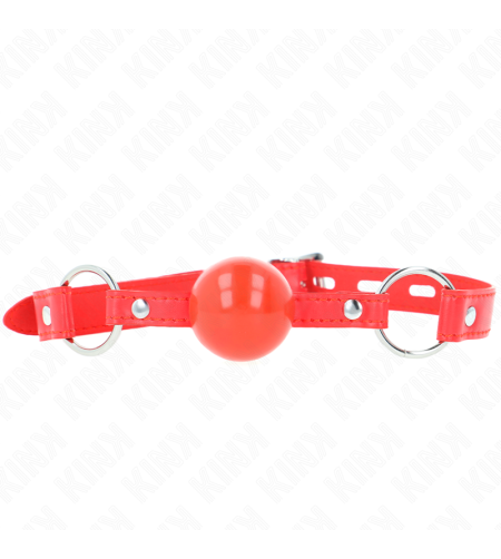 KINK - BÂILLON TPE BALLE 4 CM AVEC ROJO LOCK 60 x 2 CM