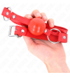 KINK - BÂILLON TPE BALLE 4 CM AVEC ROJO LOCK 60 x 2 CM
