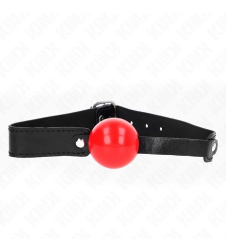 KINK - BALLE TPE SOUPLE 4 CM GAG MODÈLE 1 66 x 2,5 CM RÉGLABLE 41-61 CM