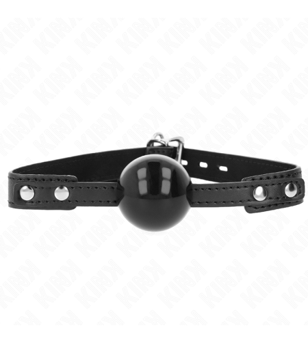 KINK - BALLE TPE SOUPLE 4 CM GAG MODÈLE 3 60 x 2 CM RÉGLABLE 37-52 CM