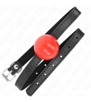 KINK - BALLE SOLIDE SIMPLE ROUGE 4 CM BAG 65 x 1,5 CM