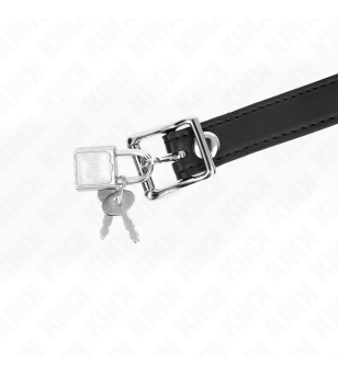 KINK - BÂTON EN SILICONE 4 CM AVEC SERRURE 60 x 2 CM