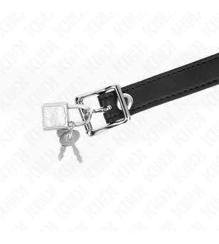 KINK - MODÈLE 1 BILLE EN SILICONE 4 CM BAG AVEC SERRURE 60 x 2 CM