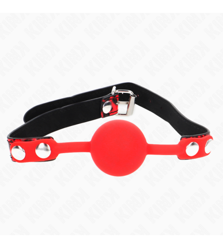 KINK - BOULE EN SILICONE 4 CM GAG MODÈLE 2 60 x 2 CM