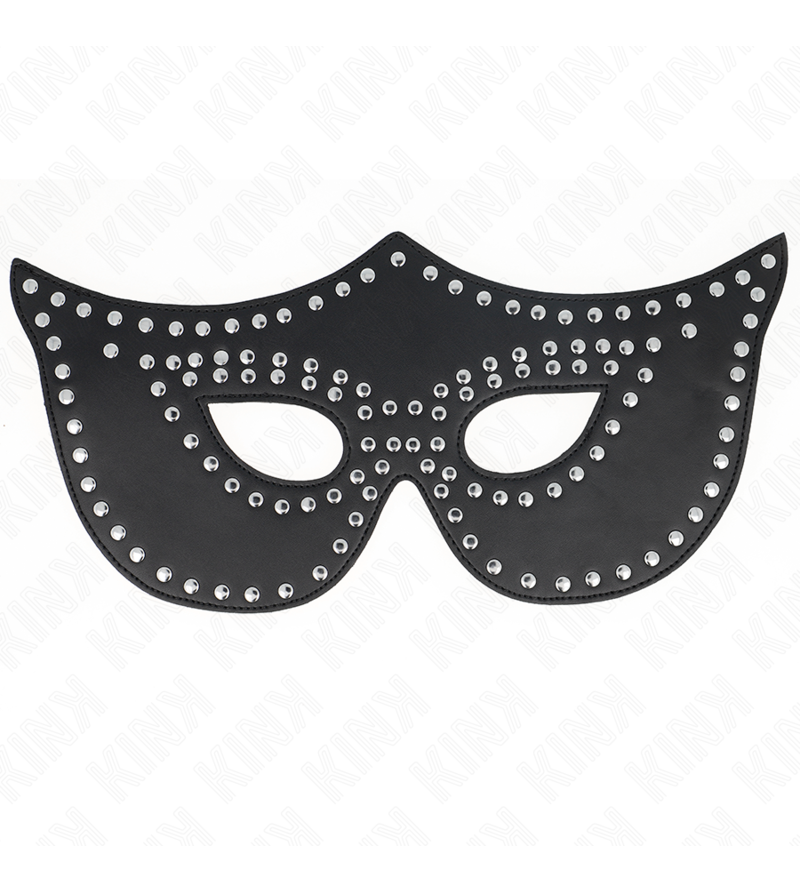 KINK - MASQUE EN CUIRETTE À RIVETS MODÈLE 2 30 x 12 CM