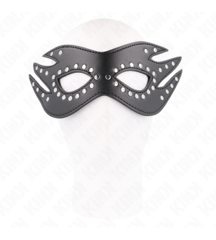 KINK - MASQUE EN CUIRETTE À RIVETS MODÈLE 3 26 x 9,5 CM