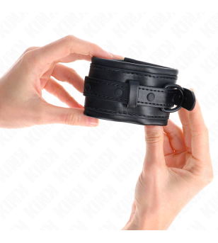 KINK - APPUI-POIGNETS NOIR AJUSTABLE 20-30 CM X 6 CM