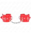KINK - 3 APPAREILS-POIGNETS AJUSTABLES ROUGE 17,5-25 CM X 6 CM