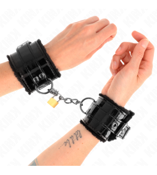 KINK - APPUI-POIGNETS LÉGERS AVEC VERROU EN CUIVRE RÉGLABLE 17-29 CM X 5,5 CM