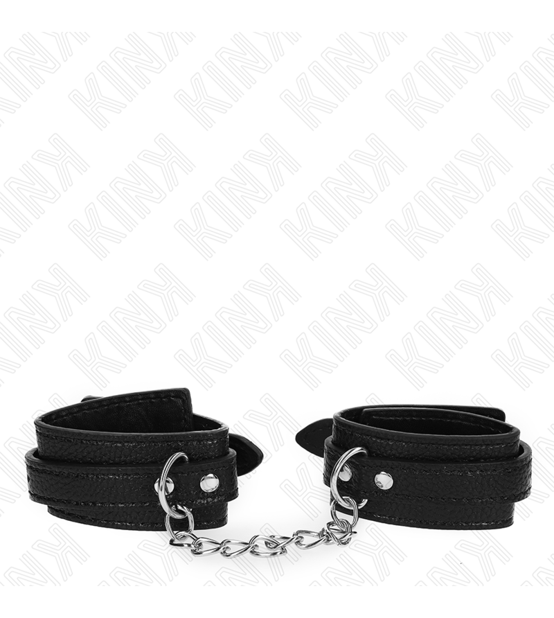 KINK - APPUI-POIGNETS MOTIF SERPENT NOIR AJUSTABLE 20-28 CM X 5,4 CM