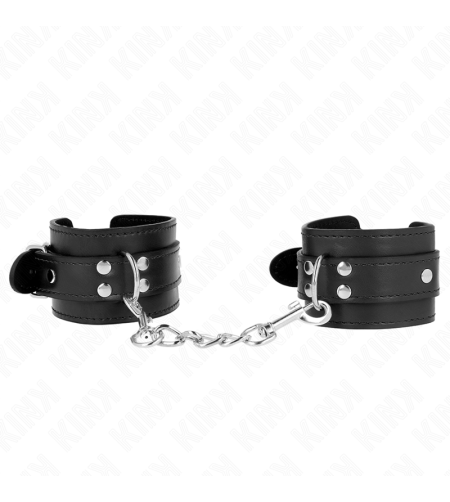 KINK - APPUI-POIGNET SIMPLE NOIR AJUSTABLE 20-23 CM X 5,5 CM