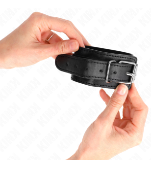 KINK - APPUI-POIGNETS FINS NOIR RÉGLABLE 21-33 CM