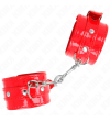 KINK - MANCHETTES BRILLANTES ROUGE AJUSTABLES 23-33 CM