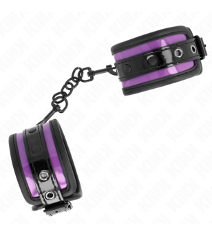 KINK - APPUI-POIGNETS EN NÉOPRÈNE VIOLET CLAIR AJUSTABLE 21-28 CM X 5 CM