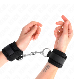 KINK - APPUI-POIGNETS NOIR AJUSTABLE 18-35 CM X 6 CM